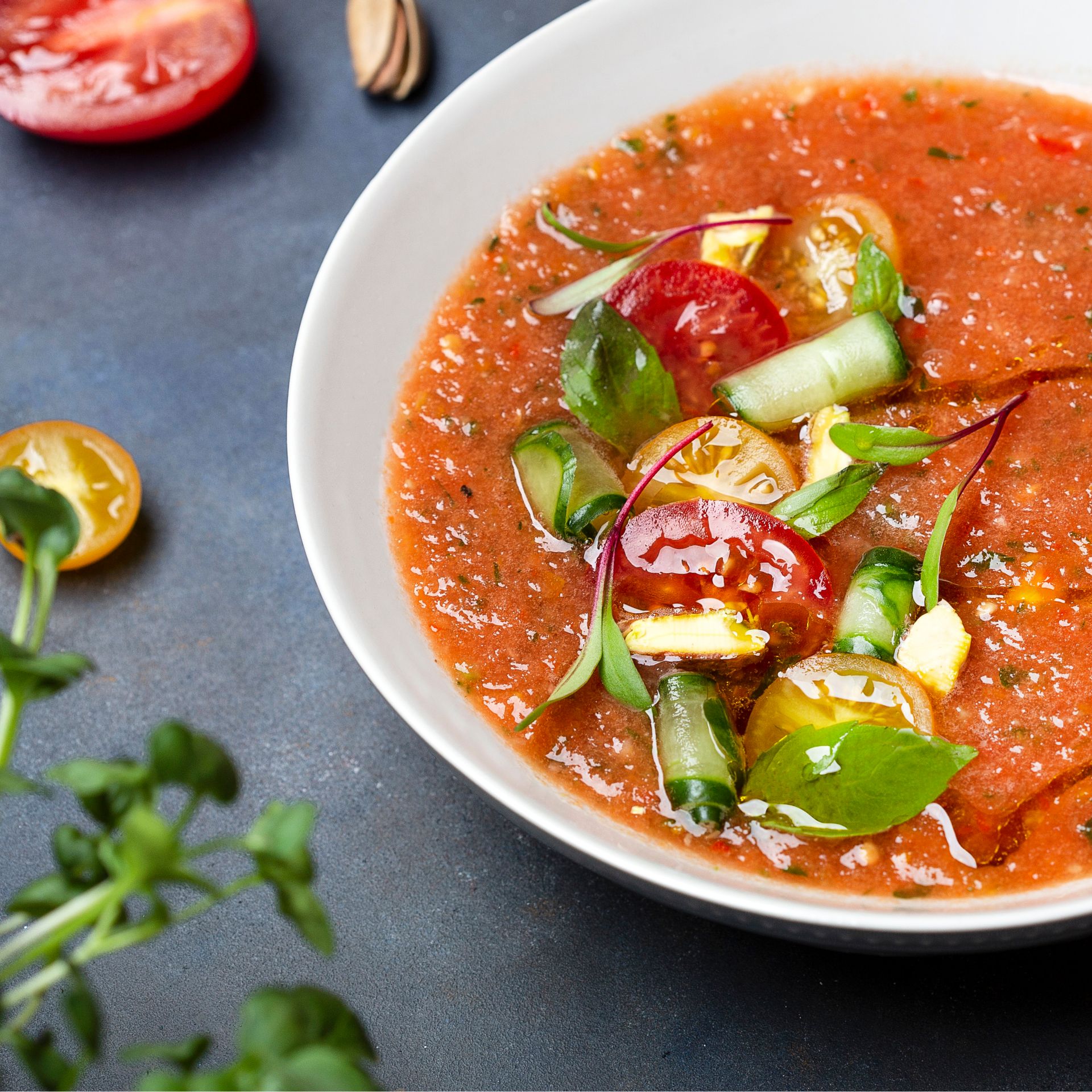 Tomato Mushroom Basil Soup Recipe Tower Garden